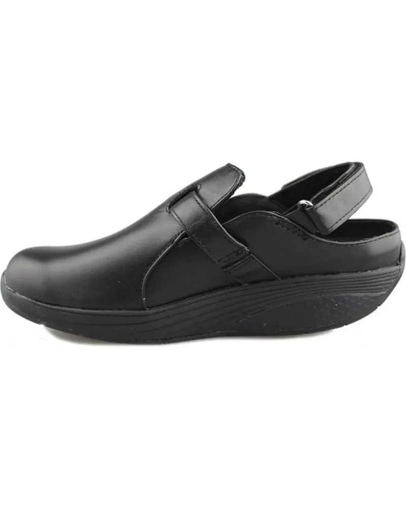 Zuecos de Mujer y Hombre MBT FLUA UNISEX NEGRO