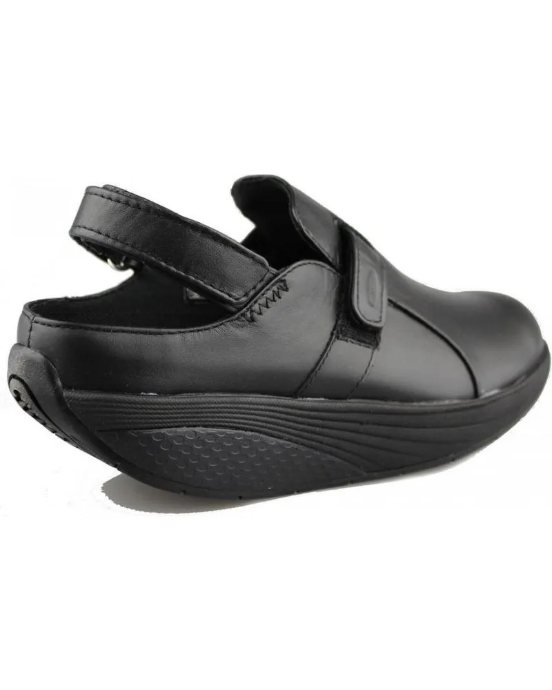 Zuecos de Mujer y Hombre MBT FLUA UNISEX NEGRO