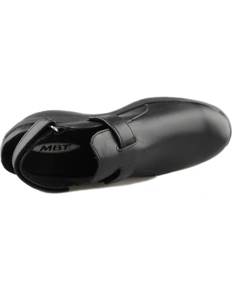 Zuecos de Mujer y Hombre MBT FLUA UNISEX NEGRO